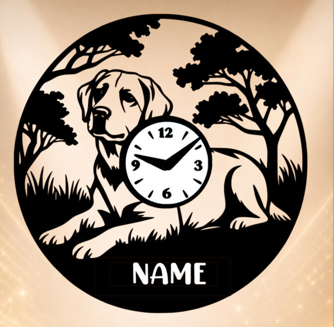 #8 - Lab Dog - Wall